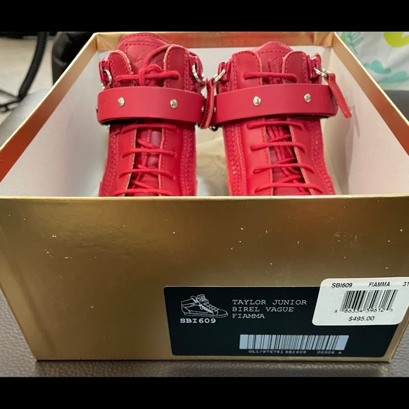 Authentic Red Giuseppe Zanotti (Size 12) - Picture 3 of 3